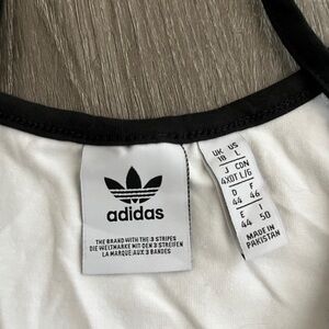 Embroidered adidas tank